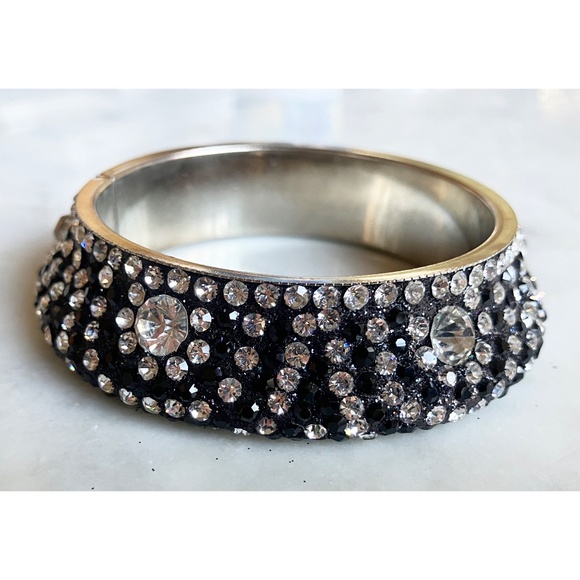 Rhinestone Statement Bangle - Picture 2 of 4